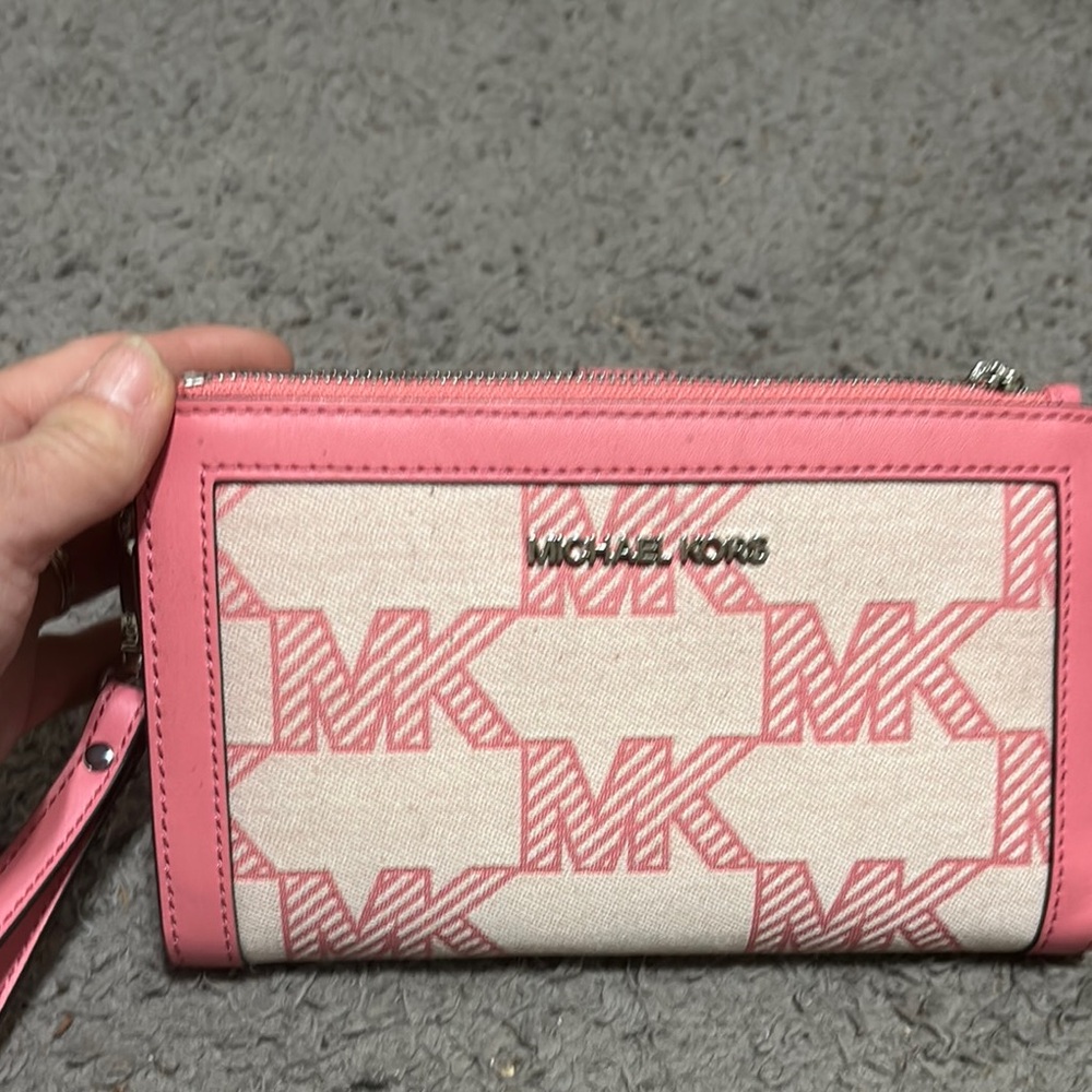 Michael Kors Pink and Cream Women's Bag